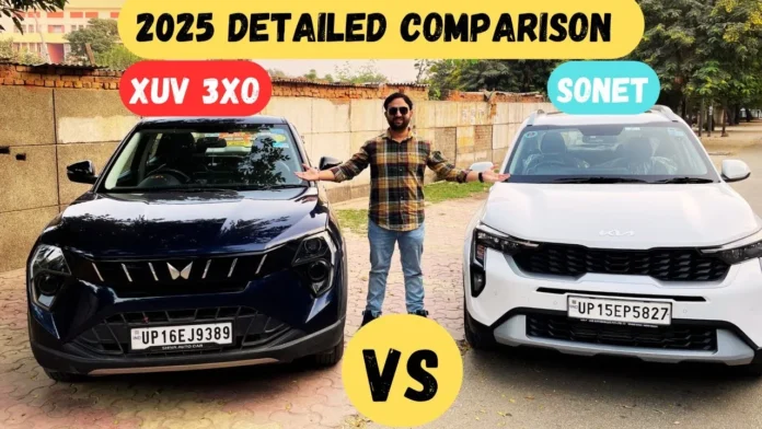 Kia Sonet vs Mahindra XUV300
